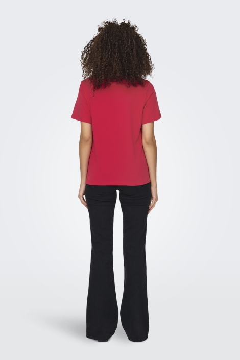 Jacqueline de Yong jdypisa s/s print top jrs noos